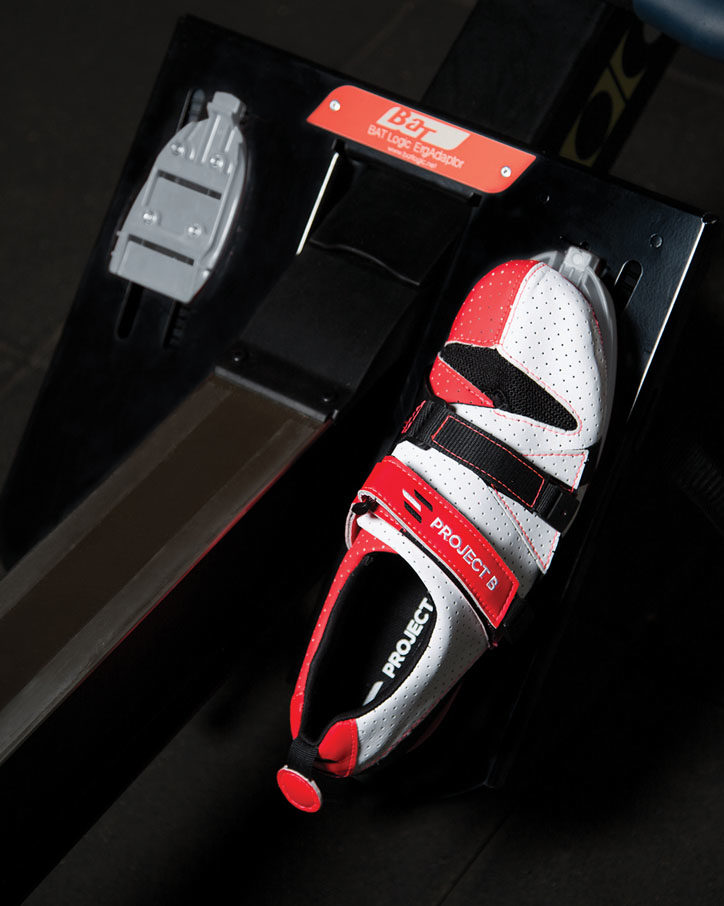 The ErgAdaptor with Project B shoe